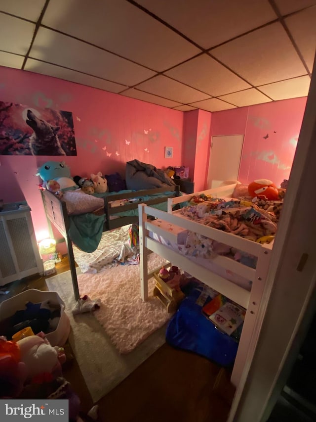 1222 Centre St, Ashland, PA 17921 - bedroom featuring a drop ceiling
