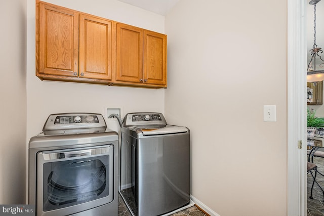 4784 Wermuth Way, Woodbridge, VA 22192 - laundry area featuring washing machine and dryer, cabinet space, and baseboards