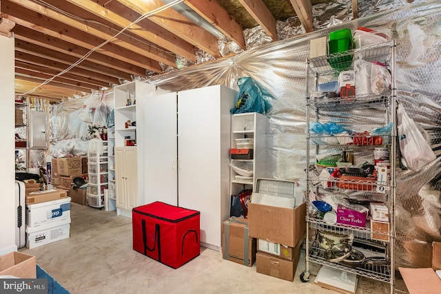 4784 Wermuth Way, Woodbridge, VA 22192 - unfinished below grade area featuring electric panel