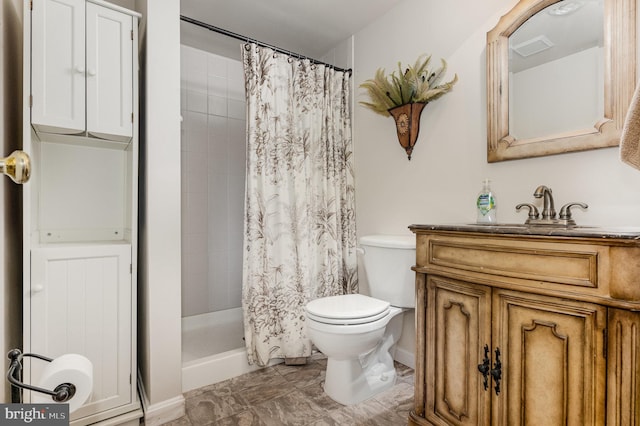 4784 Wermuth Way, Woodbridge, VA 22192 - full bathroom with toilet, vanity, and a tile shower