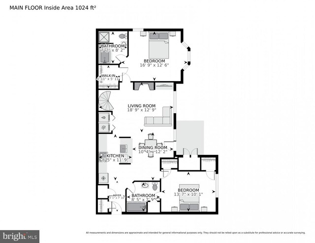 4100 Monument Ct Unit 302, Fairfax, VA 22033 - home floor plan