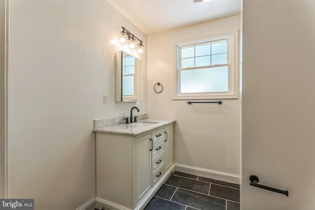 722 Kennebec Ave, Takoma Park, MD 20912 - bathroom featuring vanity and baseboards