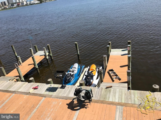 183 Jamestown Rd Unit 10, Ocean City, MD 21842 - dock area featuring a water view