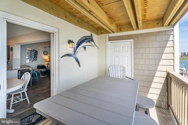 183 Jamestown Rd Unit 10, Ocean City, MD 21842 - view of balcony