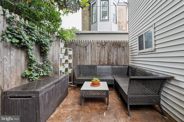 2326 E Boston St, Philadelphia, PA 19125 - view of patio featuring outdoor lounge area