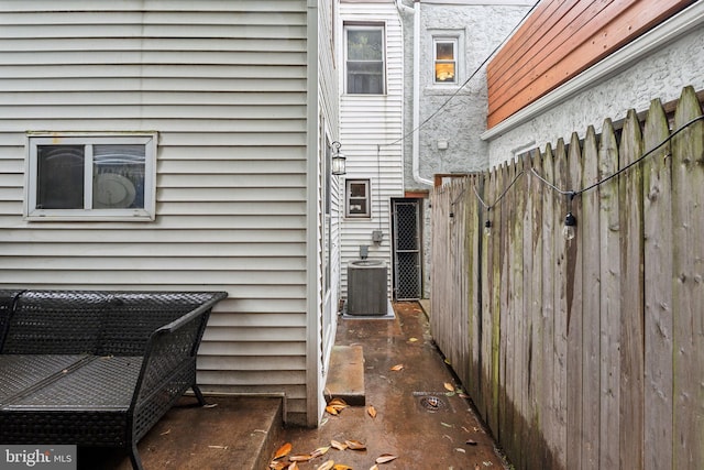 2326 E Boston St, Philadelphia, PA 19125 - view of property exterior featuring central AC