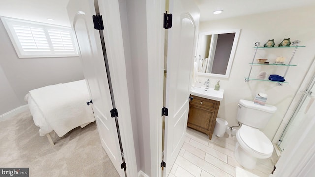 2714 Fait Ave, Baltimore, MD 21224 - full bathroom with toilet, vanity, and a shower