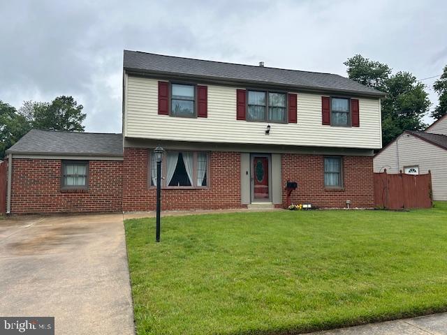 13 Briarcliff Rd, Marlton, NJ 08053 - view of front of house featuring brick siding and concrete driveway