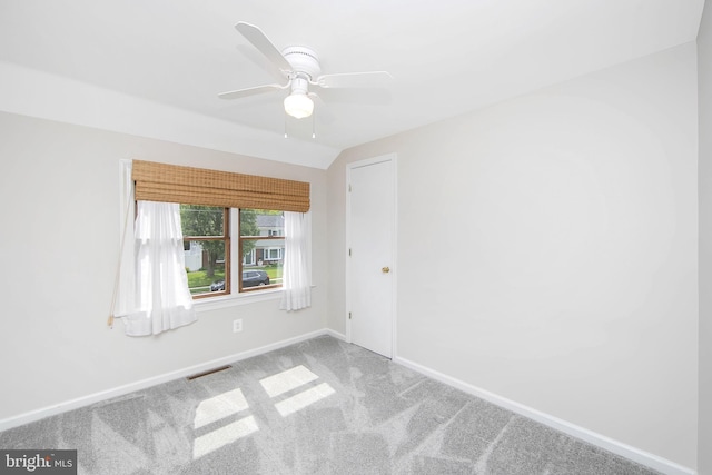 13 Briarcliff Rd, Marlton, NJ 08053 - empty room featuring carpet floors, baseboards, and a ceiling fan