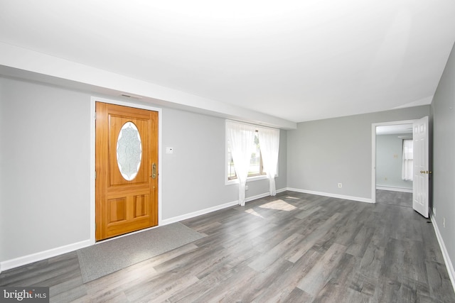 13 Briarcliff Rd, Marlton, NJ 08053 - entryway featuring dark wood-type flooring and baseboards