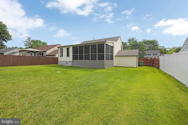 13 Briarcliff Rd, Marlton, NJ 08053 - rear view of property featuring a sunroom