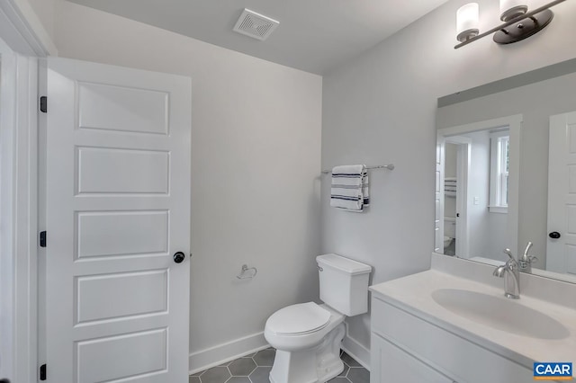6119-2 Jarmans Gap Rd Lot 2Jarmans, Gap, Crozet, VA 22932 - bathroom featuring toilet, tile patterned floors, vanity, and baseboards