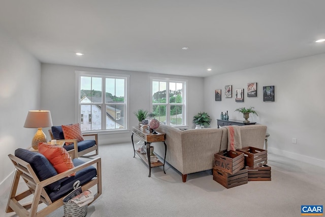 6119-2 Jarmans Gap Rd Lot 2Jarmans, Gap, Crozet, VA 22932 - carpeted living room featuring plenty of natural light, recessed lighting, and baseboards