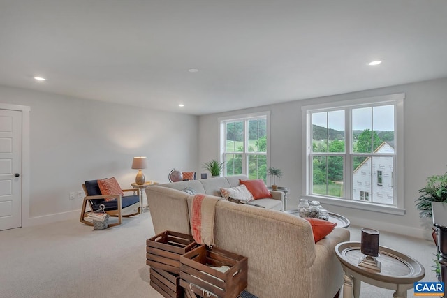 6119-2 Jarmans Gap Rd Lot 2Jarmans, Gap, Crozet, VA 22932 - carpeted living room with recessed lighting and baseboards