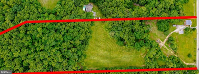 6165 Hawthorne Rd, La Plata, MD 20646 - aerial overview of property's location with property boundaries highlighted