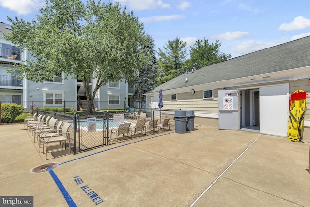 538 Copley Pl Unit 1-A, Gaithersburg, MD 20878 - view of patio