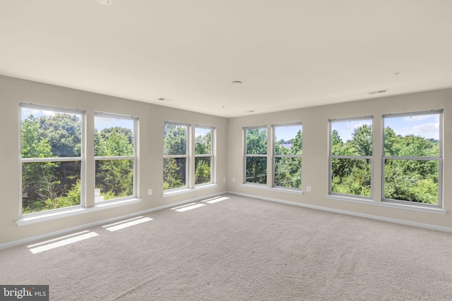 538 Copley Pl Unit 1-A, Gaithersburg, MD 20878 - carpeted empty room featuring baseboards