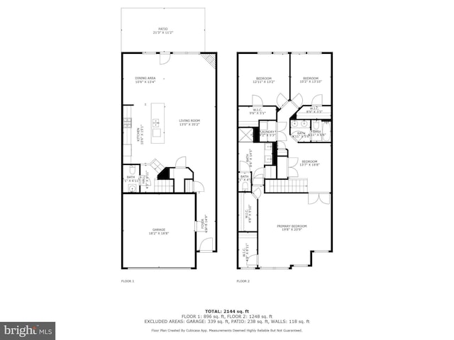 42533 Benfold Sq, Brambleton, VA 20148 - property floor plan
