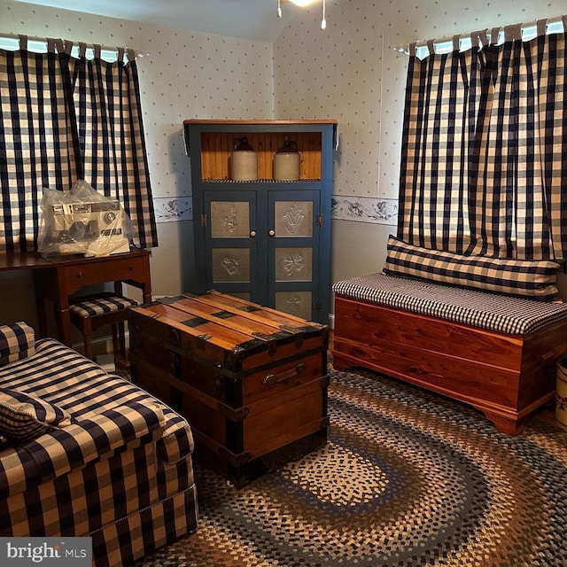603 Jefferson Blvd, Reading, PA 19609 - bedroom with wallpapered walls