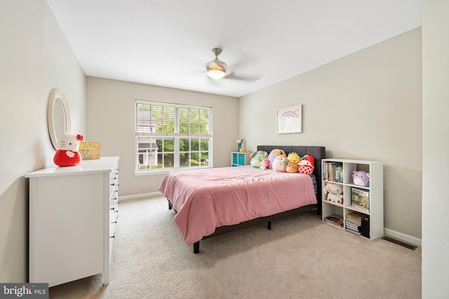 25 Kennedy Ct, Princeton, NJ 08540 - bedroom with carpet flooring, baseboards, and a ceiling fan