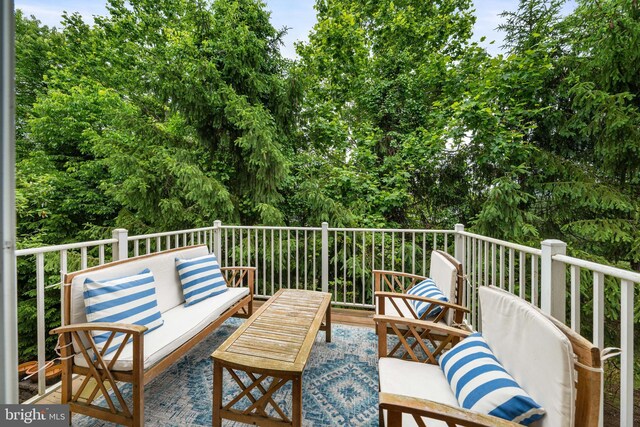 25 Kennedy Ct, Princeton, NJ 08540 - deck featuring an outdoor hangout area