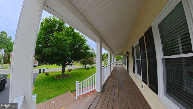 3204 Aquia Dr, Stafford, VA 22554 - porch with a lawn