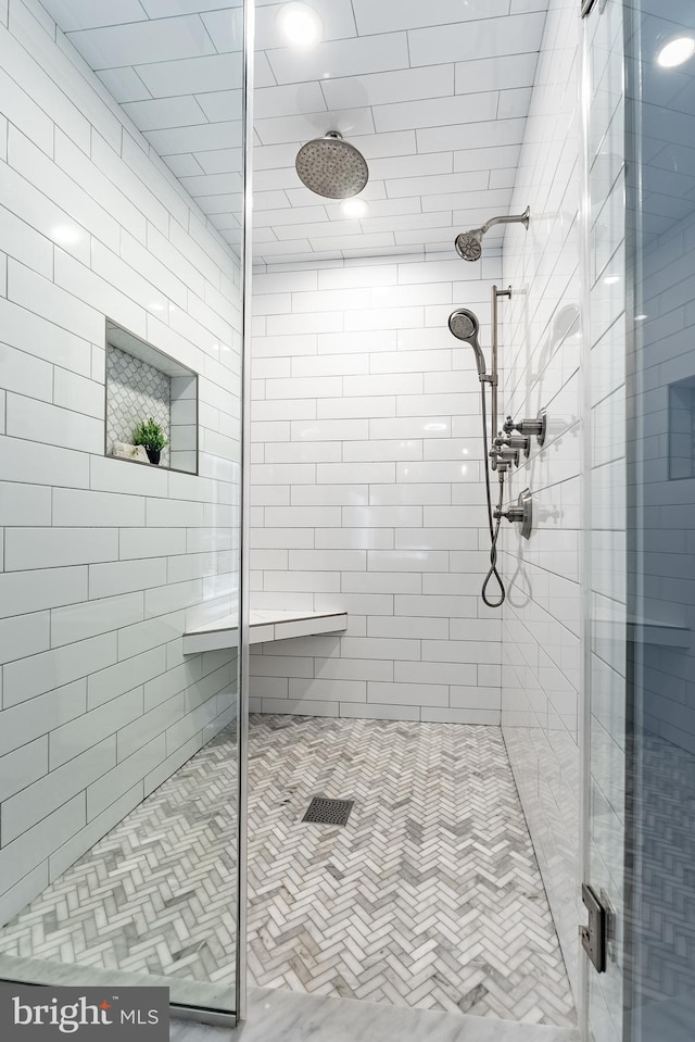 5632 Glenwood Dr, Alexandria, VA 22310 - bathroom featuring a stall shower