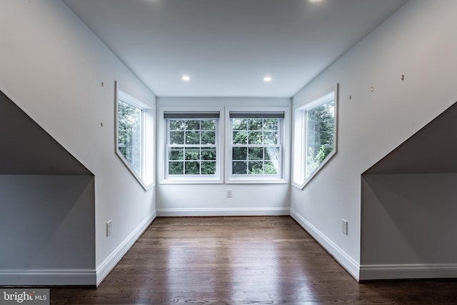 5632 Glenwood Dr, Alexandria, VA 22310 - unfurnished living room with recessed lighting and wood finished floors