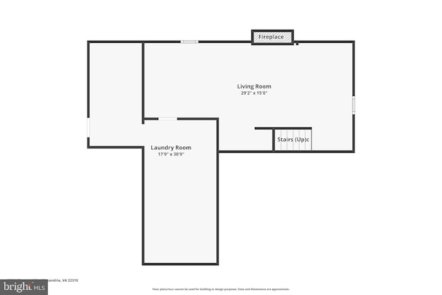 5632 Glenwood Dr, Alexandria, VA 22310 - view of property floor plan