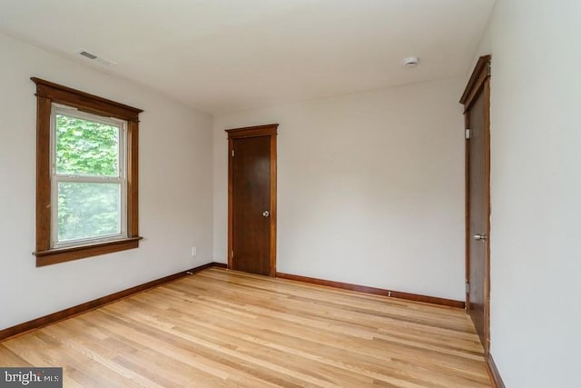 2222 Spruce St, Ewing, NJ 08638 - spare room featuring light wood-type flooring and baseboards