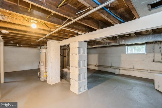 2222 Spruce St, Ewing, NJ 08638 - basement featuring gas water heater