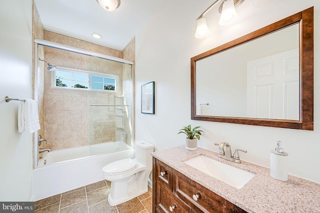 1812 N Culpeper St, Arlington, VA 22207 - full bath featuring vanity, toilet, and shower / bathtub combination