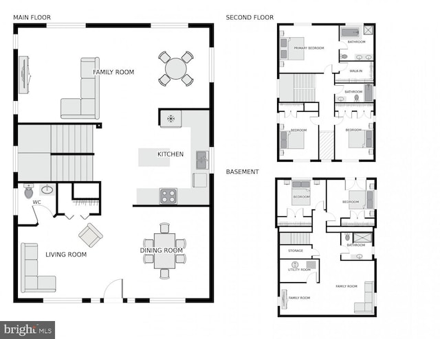 1812 N Culpeper St, Arlington, VA 22207 - home floor plan