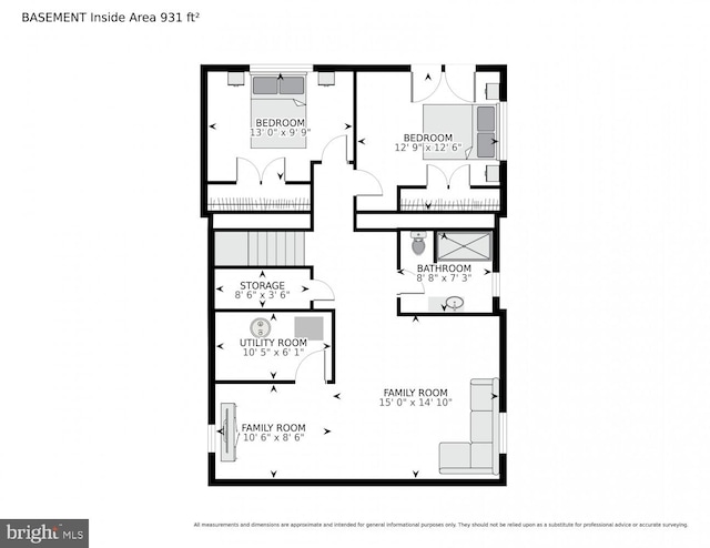 1812 N Culpeper St, Arlington, VA 22207 - property floor plan