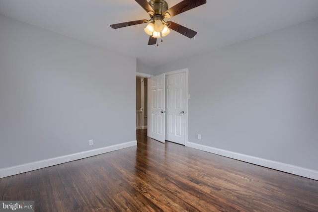 616 New Holland Ave, Lancaster, PA 17602 - spare room with wood finished floors and a ceiling fan