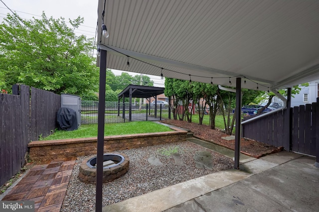 616 New Holland Ave, Lancaster, PA 17602 - fenced backyard featuring a gazebo