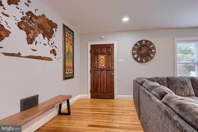616 New Holland Ave, Lancaster, PA 17602 - entrance foyer featuring light wood-type flooring and recessed lighting