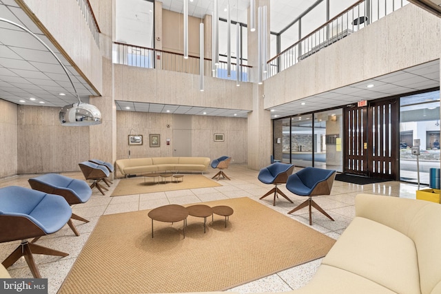 1435 4th St SW Unit B513, Washington, DC 20024 - common area with a high ceiling