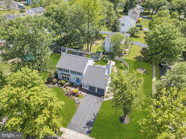 20 Elkshead Ter, Hamilton, NJ 08620 - drone / aerial view of a tree filled landscape