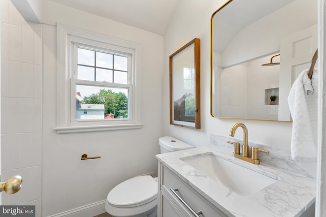 1604 Crittenden St NE, Washington, DC 20017 - bathroom with toilet, vanity, and a shower
