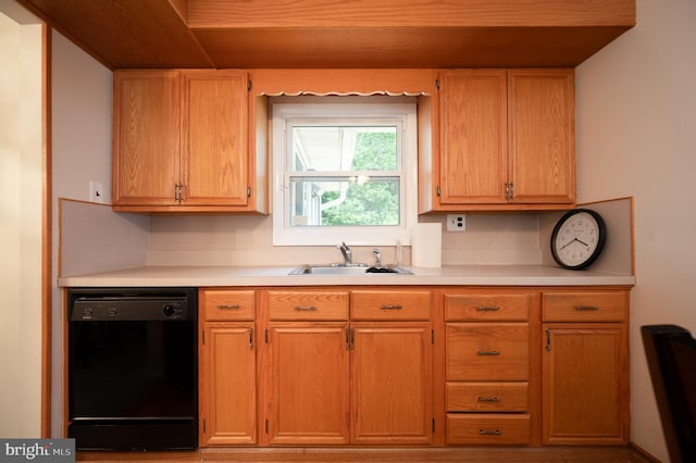38 Gill Dr, Newark, DE 19713 - kitchen featuring dishwasher, a sink, and light countertops