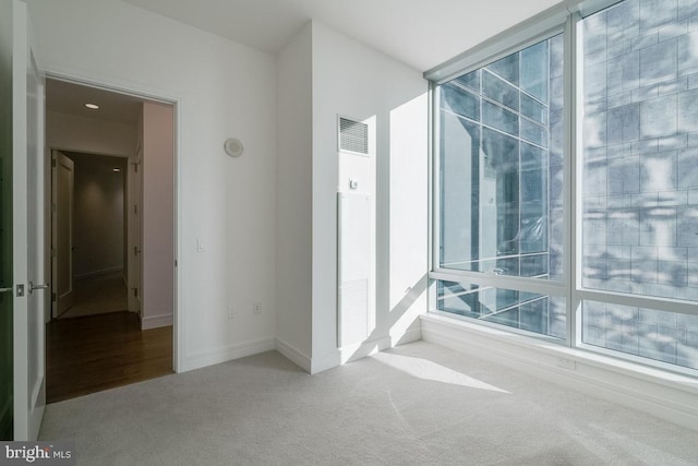 1414 S Penn Sq Unit 28A, Philadelphia, PA 19102 - carpeted spare room featuring baseboards