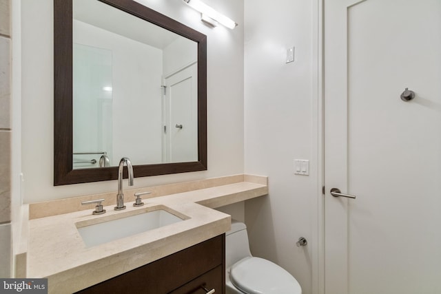 1414 S Penn Sq Unit 28A, Philadelphia, PA 19102 - half bath with vanity and toilet
