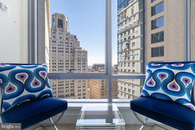 1414 S Penn Sq Unit 28A, Philadelphia, PA 19102 - balcony with a city view