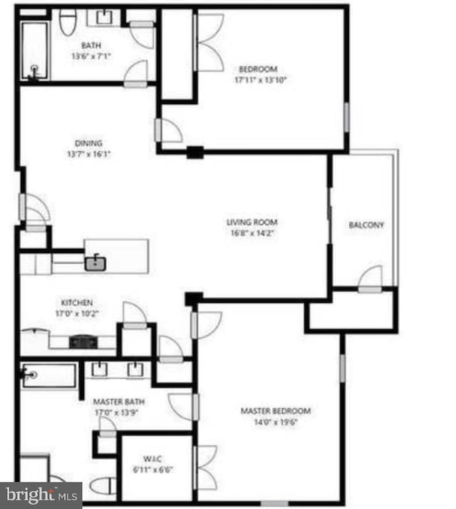 6301 Edsall Rd Unit 224, Alexandria, VA 22312 - property floor plan