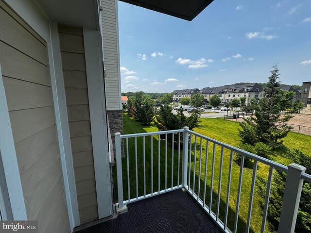 6301 Edsall Rd Unit 224, Alexandria, VA 22312 - balcony featuring a residential view