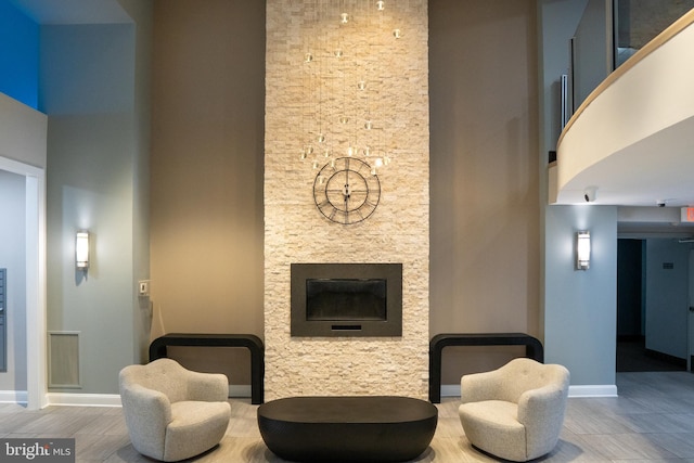 6301 Edsall Rd Unit 224, Alexandria, VA 22312 - building lobby with a towering ceiling