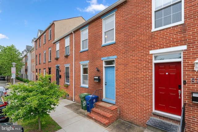 841 Mchenry St, Baltimore, MD 21230 - view of property featuring entry steps