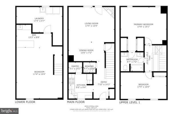 841 Mchenry St, Baltimore, MD 21230 - property floor plan