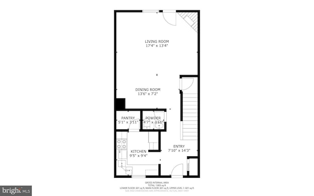 841 Mchenry St, Baltimore, MD 21230 - room layout